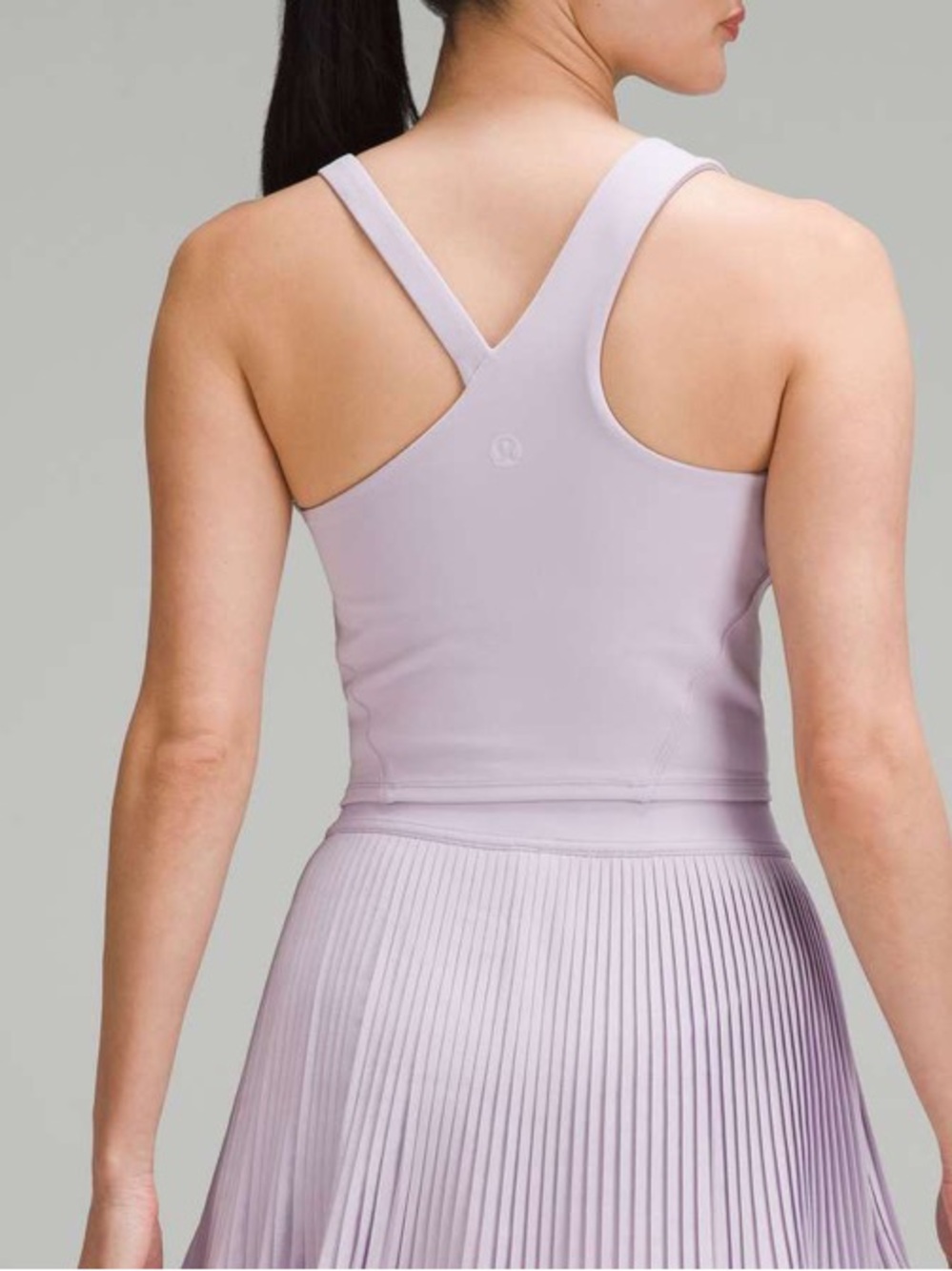 Lululemon Lilac Everlux Asymmetrical Tennis Tank Top 🫧 - Picture 3 of 8